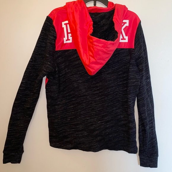 VS Victoria’s Secret PINK Fleece Anorak 1/2 Zip Pullover Hoodie (Size: SP) - Picture 4 of 10